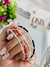 PULSERA CRISTALES CUBO MINI CON BOLITAS DE PLATA
