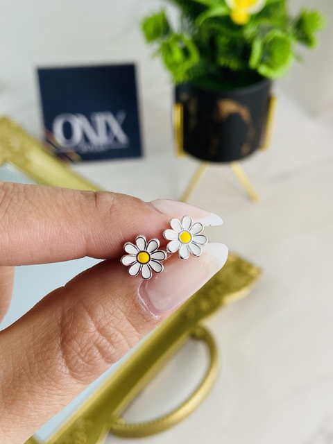 AROS MARGARITA ESMALTADOS A ROSCA - comprar online