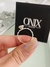 ANILLO SOLITARIO CUBIC BLANCO - comprar online