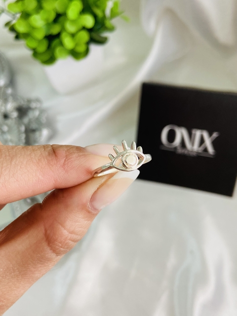 ANILLO MIDI OJITO MACIZO