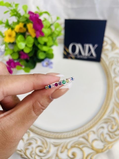 ANILLO SINFÍN MULTICOLOR - comprar online
