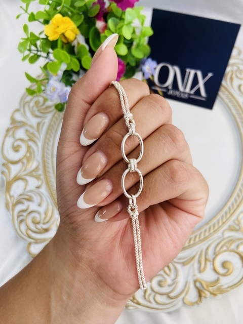 PULSERA FOPHE DOBLE OVAL - comprar online