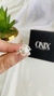 ANILLO FLOR DE CUBIC'S CON UNA PERLA