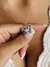 GARGANTILLA MARIPOSA CON CRISTAL SWAROVSKI VIOLETA - comprar online