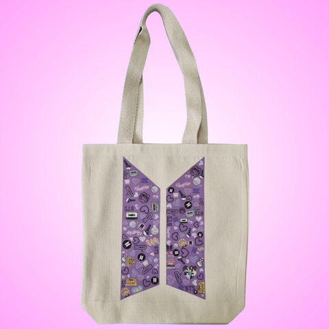 Ecobag BTS Army Roxa S2