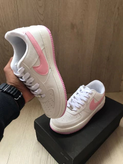 Nike air force branco rosa - comprar online