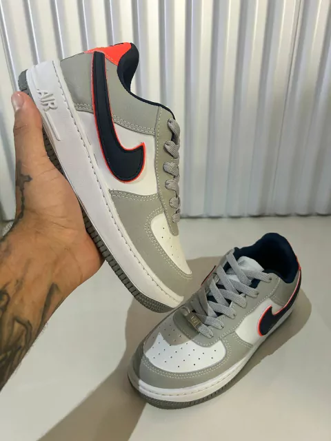 Air Force - cinza/laranja