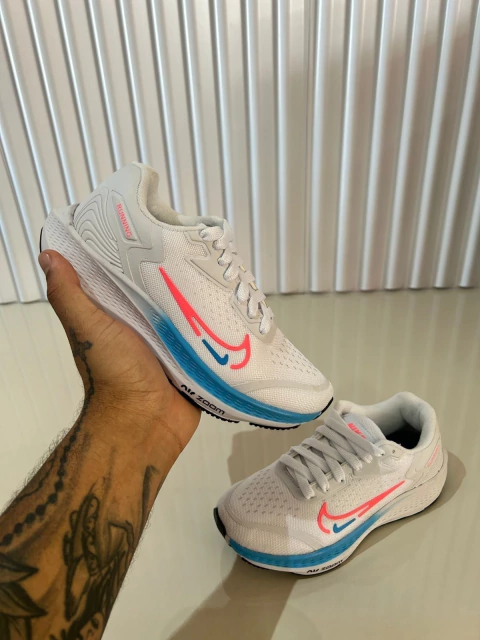 Air Zoom - Branco e Rosa