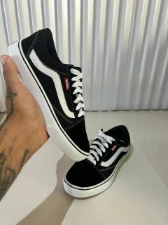 Vans Old Preto/Branco
