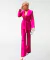 Conjunto De Alfaiataria Feminino Blazer E Calça Corte Reto - comprar online