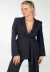 Conjunto De Alfaiataria Feminino Blazer E Calça Corte Reto