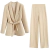 Conjunto De Alfaiataria Feminino Blazer E Calça Corte Reto - Levosch