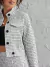 Conjunto Tweed Saia Xadrez E Jaqueta - comprar online