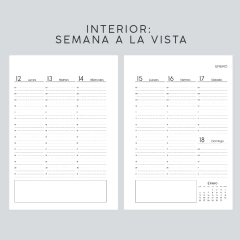 Agenda Alba - Amapola Productos de diseño
