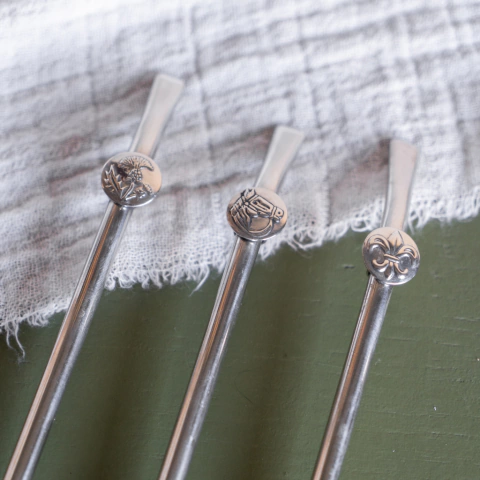 Bombilla con dije - comprar online