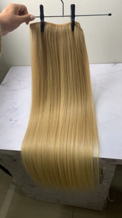 KIT 3 telas loiro PRAIANO #24 com as pontas claras FIBRA DE COLÁGENO - tic tac na internet