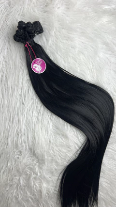 Tela fibra de colágeno preto LISO (colocação fixa) - comprar online