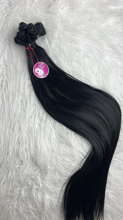 Tela fibra de colágeno preto LISO (colocação fixa) - comprar online