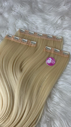 KIT 3 telas loiro claro 75cm fibra de colágeno - tic tac #613 - comprar online