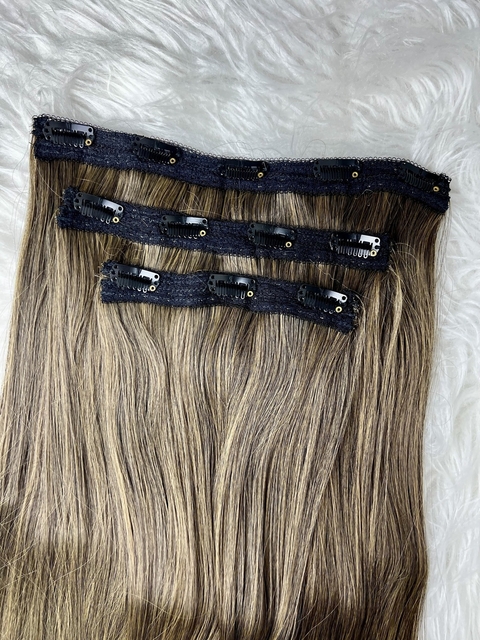 KIT 3 telas morena iluminada gold 70cm - fibra de colágeno (LISO) - comprar online