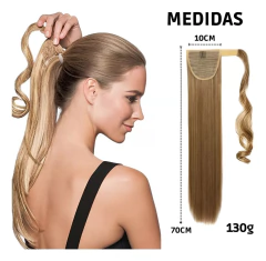 Imagem do Rabo de cavalo Preto 70cm