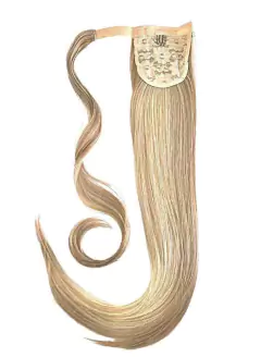 Rabo de cavalo loiro com mechas #27/613 (velcro) 70cm na internet