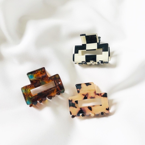 Hair Clip Acetato Estampas