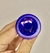 Plug Anal Roxo com Glitter tam M