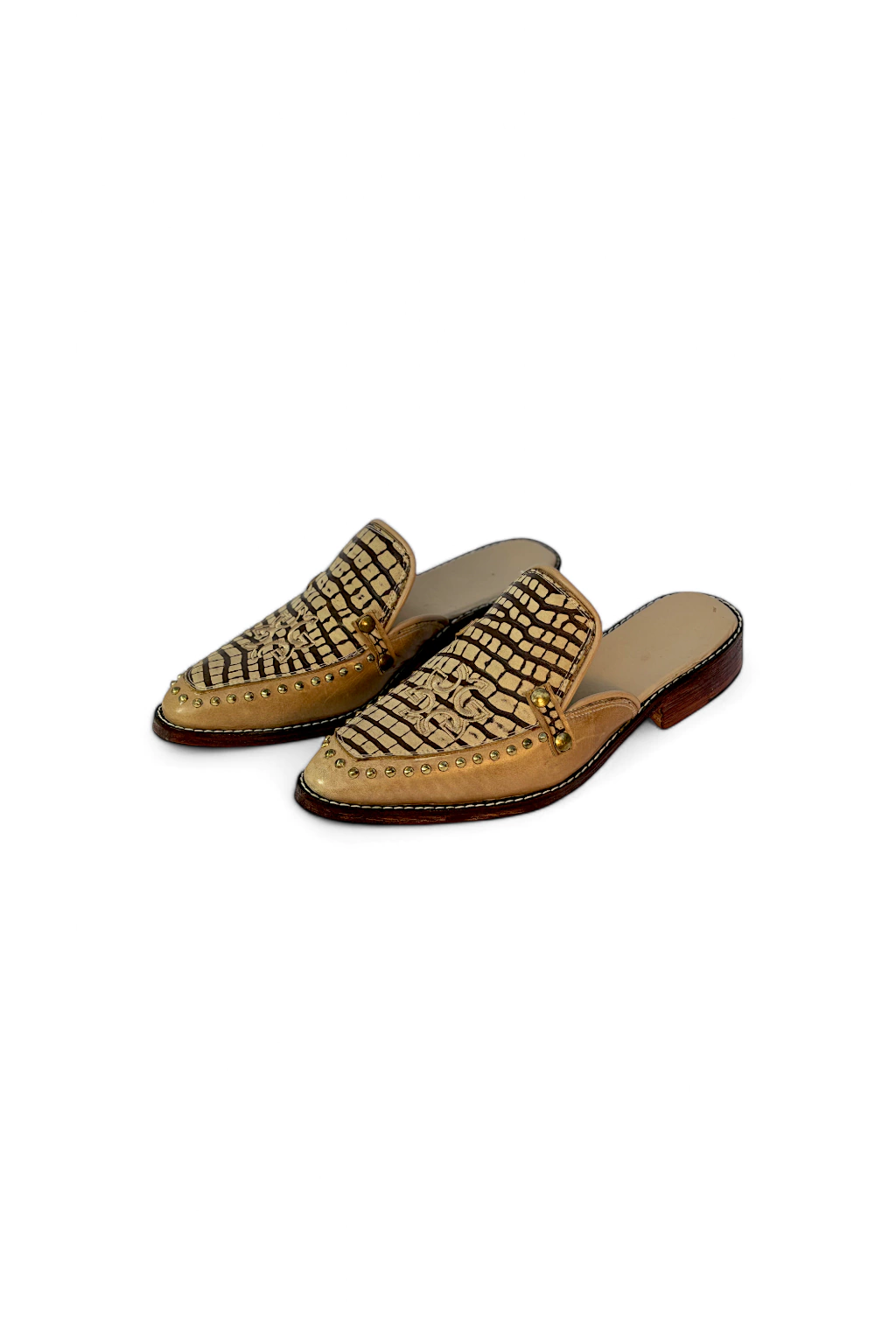SLIPPERS ROCCO HORMA ITALIANA CROCO