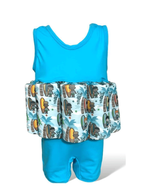 Roupa Flutuante - Bóia Infantil - Surfista - Camiseta