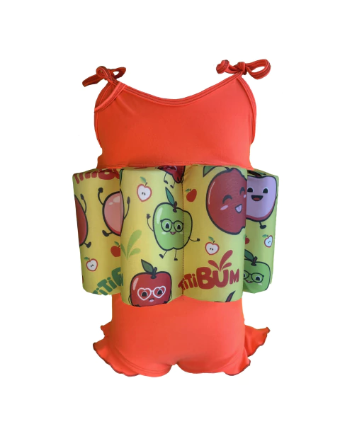 Roupa Flutuante - Bóia Infantil - Maçã - Alcinha