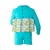 Roupa Flutuante - Bóia Infantil - Jacarezinho Azul Turquesa - Manga longa - comprar online