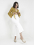 5431 Esencial Mule Piel Oro