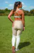 Legging com bolso Creme - comprar online