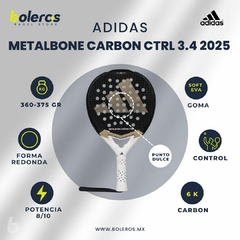 PALA ADIDAS METALBONE CARBON CTRL 3.4 2025 en internet