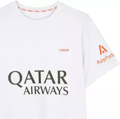 Nox Camiseta Blanca Sponsors AT10 de Agustín Tapia en internet