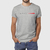 Camiseta Masculina de Algodão Paris 2 Premium Cinza Atacado