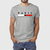 Camiseta Masculina de Algodão Paris Dream Premium Cinza Atacado
