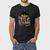 Homem vestindo Camiseta Masculina de Algodão Go Ducks Premium na cor preta com estampa de um pato em uma motocicleta.