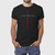 Camiseta Masculina de Algodão California Traço Premium Preta Atacado