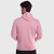 Moletom Canguru Masculino Rosa Liso Atacado