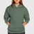 Moletom Canguru Feminino Verde Militar Liso Atacado