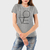 Camiseta Feminina de Algodão Love Premium Cinza Atacado