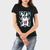 Camiseta Feminina de Algodão Dog Premium Preto Atacado