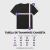 Camiseta Masculina Preta de Algodão Lisa Premium Atacado
