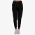 Calça Moletom Feminina Preto Lisa Atacado