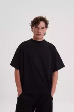Tee blanks Boxy Negro en internet