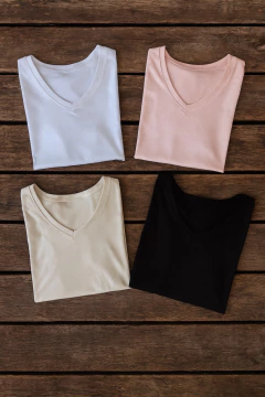 pack de remeras de algodon