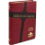 Bíblia Sagrada Letra Grande -Vermelho com Marrom Cruz