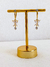 BRINCO CLICK BORBOLETA ZIRCONIA 18K
